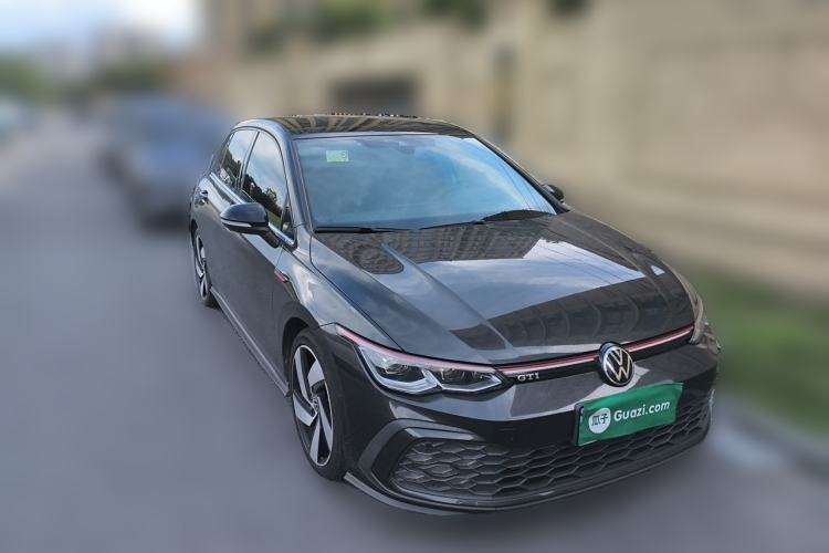Used Volkswagen Golf GTI 2021 380TSI DSG GTI Front Right 45 Deg