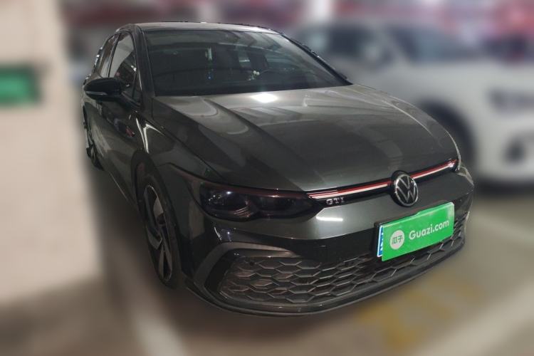 Used Volkswagen Golf GTI 2021 380TSI DSG GTI Front Right 45 Deg