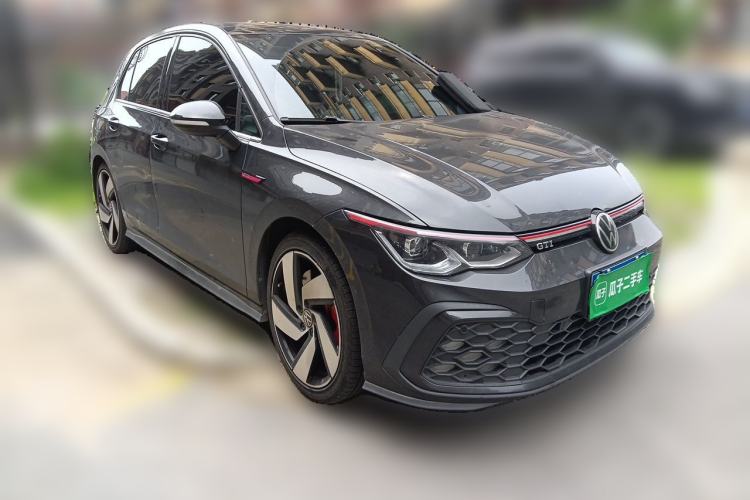 Used Volkswagen Golf GTI 2021 380TSI DSG GTI Front Right 45 Deg