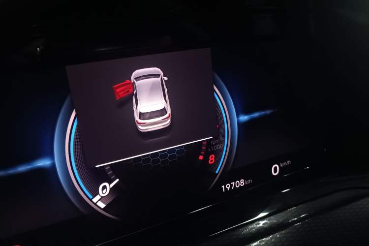 Used Volkswagen Golf GTI 2021 Facelift 380TSI DSG GTI Odometer Close Up