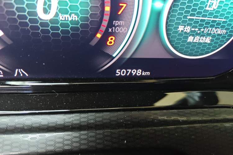 Used Volkswagen Golf GTI 2021 380TSI DSG GTI Odometer Close Up