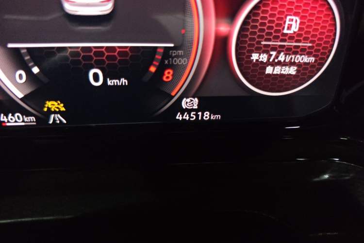 Used Volkswagen Golf GTI 2021 380TSI DSG GTI Odometer Close Up