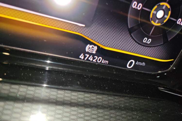 Used Volkswagen Golf GTI 2021 380TSI DSG GTI Odometer Close Up