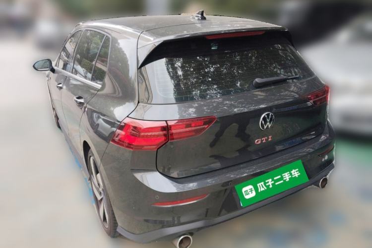 Used Volkswagen Golf GTI 2021 380TSI DSG GTI Rear Left 45 Deg