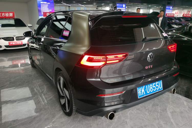 Used Volkswagen Golf GTI 2021 380TSI DSG GTI Rear Left 45 Deg