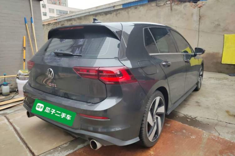 Used Volkswagen Golf GTI 2021 380TSI DSG GTI Rear Right 45 Deg