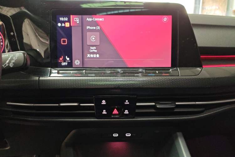 Used Volkswagen Golf GTI 2021 380TSI DSG GTI Audio And AC Panel
