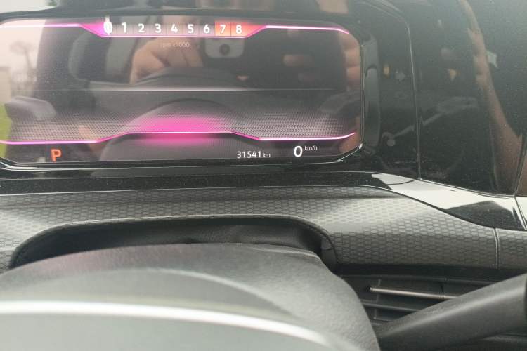 Used Volkswagen Golf GTI 2021 380TSI DSG GTI Odometer Close Up