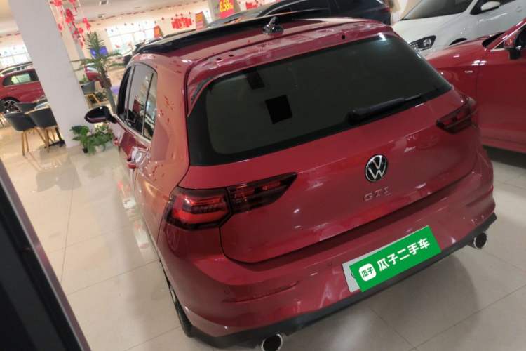 Used Volkswagen Golf GTI 2021 380TSI DSG GTI Rear Left 45 Deg