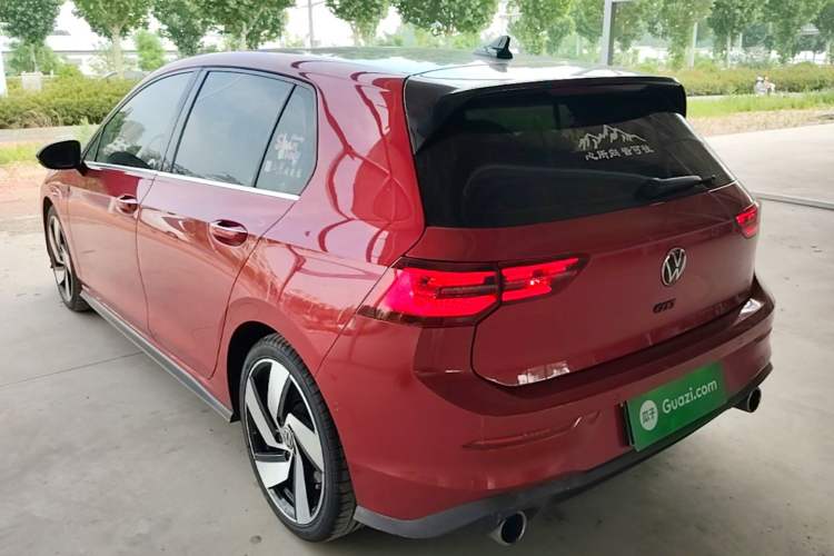 Used Volkswagen Golf GTI 2021 380TSI DSG GTI Rear Left 45 Deg