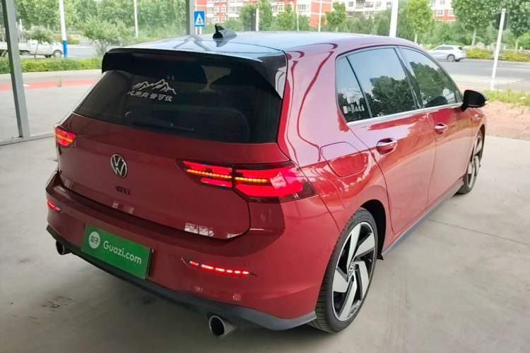 Used Volkswagen Golf GTI 2021 380TSI DSG GTI Rear Right 45 Deg