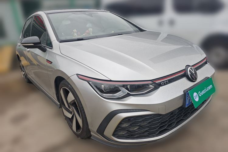 Used Volkswagen Golf GTI 2021 380TSI DSG GTI Front Right 45 Deg