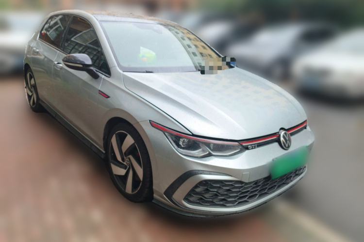 Used Volkswagen Golf GTI 2021 380TSI DSG GTI Front Right 45 Deg