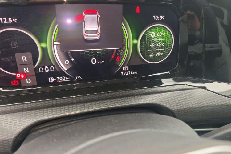 Used Volkswagen Golf GTI 2021 380TSI DSG GTI Odometer Close Up