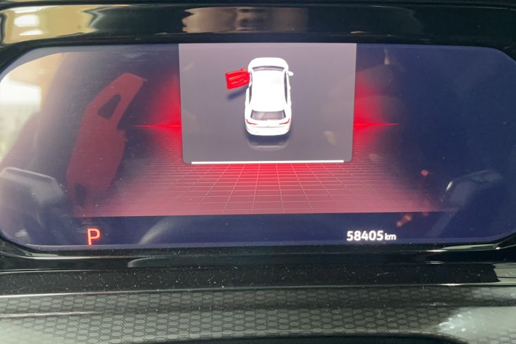 Used Volkswagen Golf GTI 2021 380TSI DSG GTI Odometer Close Up