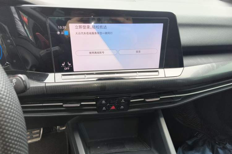 Used Volkswagen Golf GTI 2021 380TSI DSG GTI Audio And AC Panel