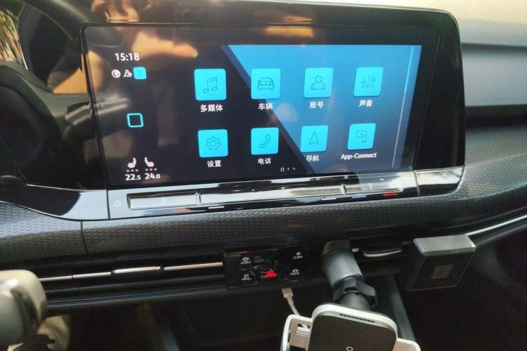 Used Volkswagen Golf GTI 2021 380TSI DSG GTI Audio And AC Panel