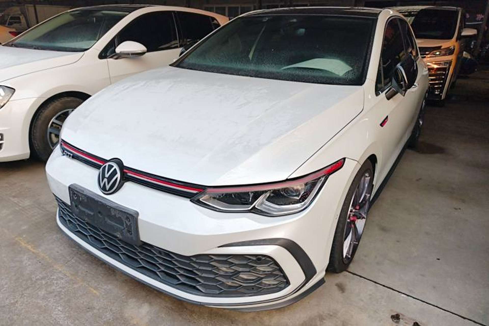 Used Volkswagen Golf GTI 2021 380TSI DSG GTI Front Left 45 Deg