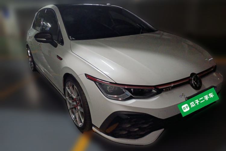 Used Volkswagen Golf GTI 2021 380TSI DSG GTI Front Right 45 Deg