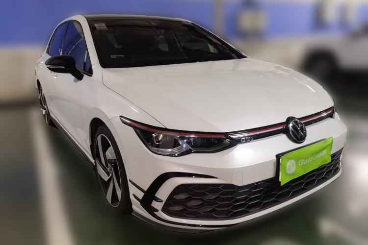 Used Volkswagen Golf GTI 2021 380TSI DSG GTI Front Right 45 Deg