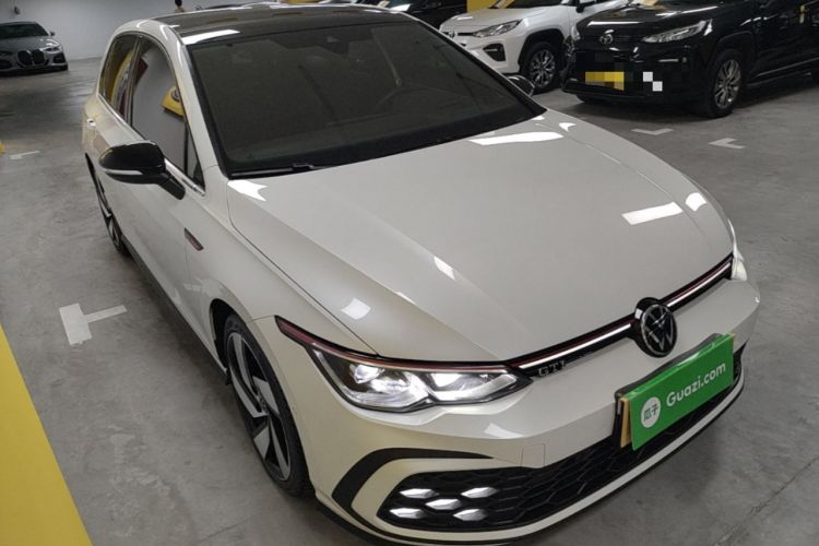 Used Volkswagen Golf GTI 2021 380TSI DSG GTI Front Right 45 Deg