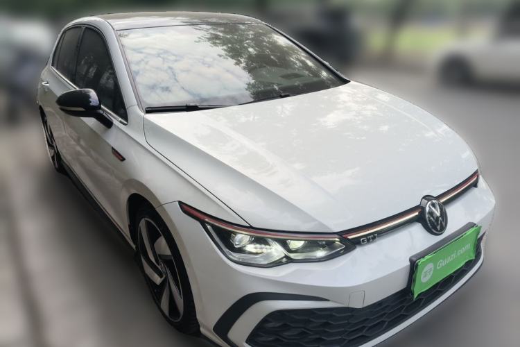 Used Volkswagen Golf GTI 2021 380TSI DSG GTI Front Right 45 Deg