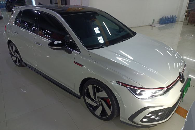 Used Volkswagen Golf GTI 2021 380TSI DSG GTI Front Right 45 Deg
