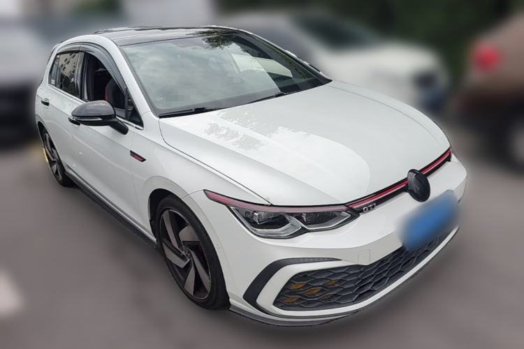 Used Volkswagen Golf GTI 2021 380TSI DSG GTI Front Right 45 Deg