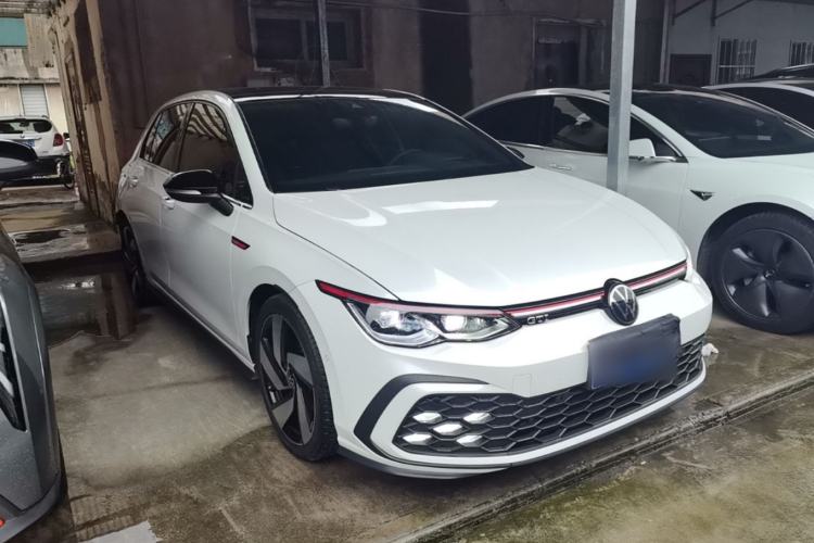 Used Volkswagen Golf GTI 2021 380TSI DSG GTI Front Right 45 Deg