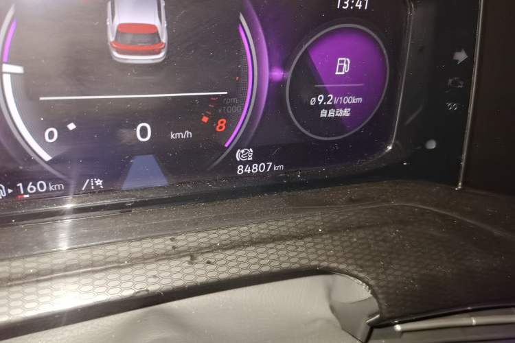 Used Volkswagen Golf GTI 2021 380TSI DSG GTI Odometer Close Up