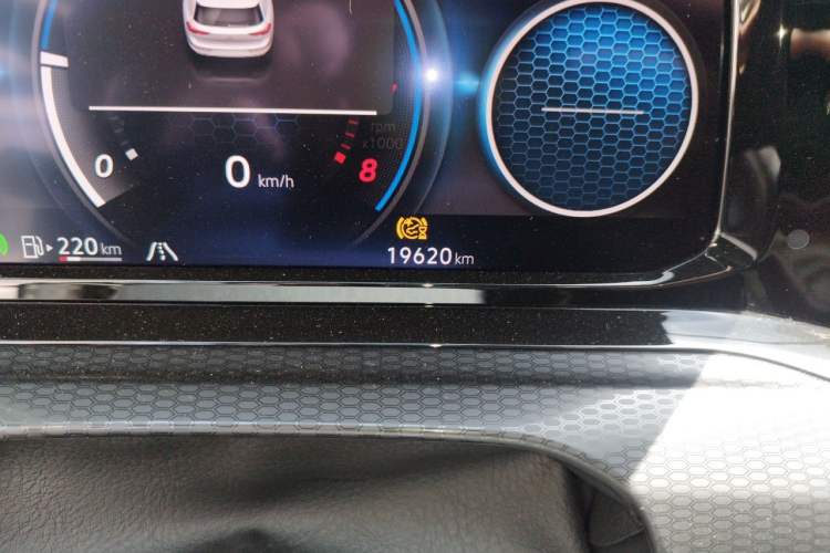 Used Volkswagen Golf GTI 2021 380TSI DSG GTI Odometer Close Up