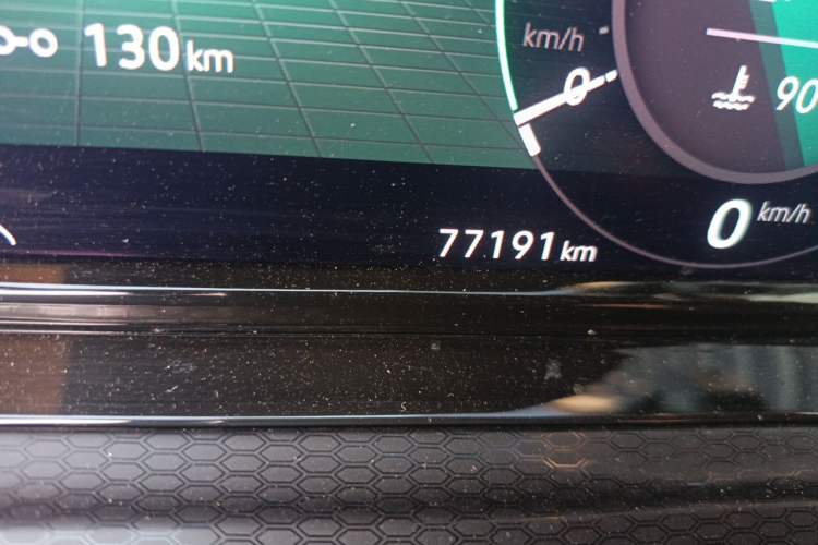 Used Volkswagen Golf GTI 2021 380TSI DSG GTI Odometer Close Up