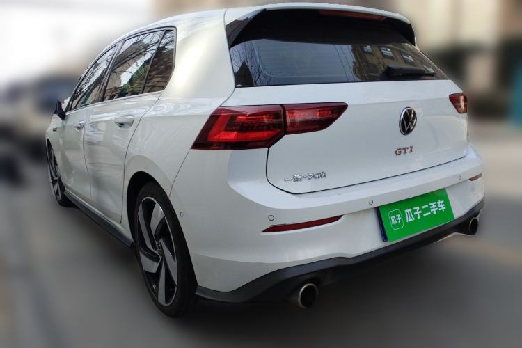 Used Volkswagen Golf GTI 2021 380TSI DSG GTI Rear Left 45 Deg