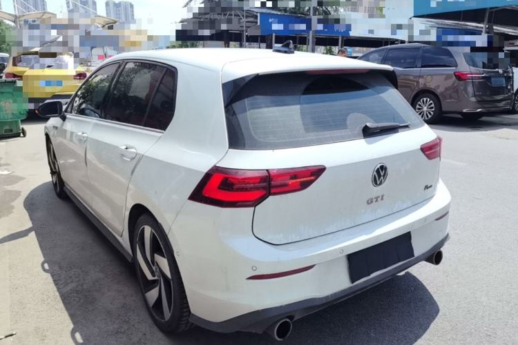 Used Volkswagen Golf GTI 2021 380TSI DSG GTI Rear Left 45 Deg