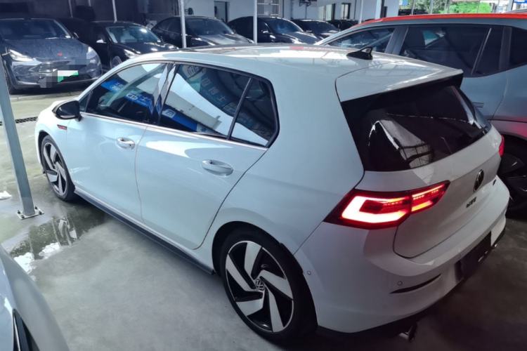 Used Volkswagen Golf GTI 2021 380TSI DSG GTI Rear Left 45 Deg