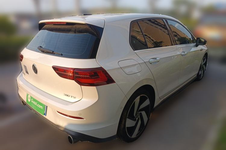Used Volkswagen Golf GTI 2021 380TSI DSG GTI Rear Right 45 Deg