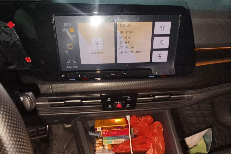 Used Volkswagen Golf GTI 2023 380TSI DSG GTI Audio And AC Panel