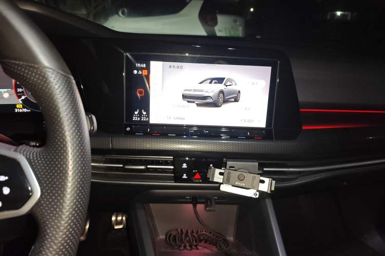 Used Volkswagen Golf GTI 2023 380TSI DSG GTI Audio And AC Panel