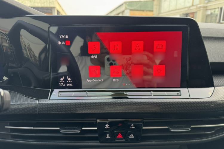 Used Volkswagen Golf GTI 2023 380TSI DSG GTI Audio And AC Panel