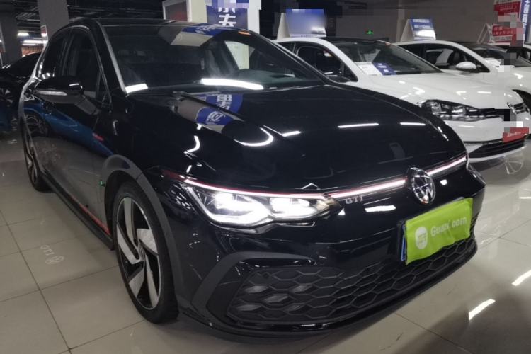 Used Volkswagen Golf GTI 2023 380TSI DSG GTI Front Right 45 Deg