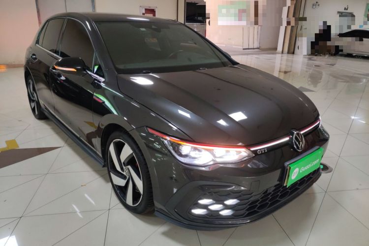 Used Volkswagen Golf GTI 2023 380TSI DSG GTI Front Right 45 Deg
