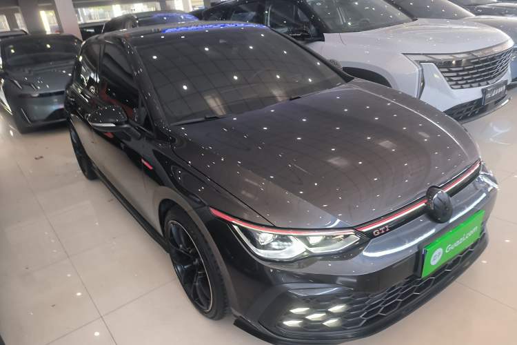 Used Volkswagen Golf GTI 2023 380TSI DSG GTI Front Right 45 Deg