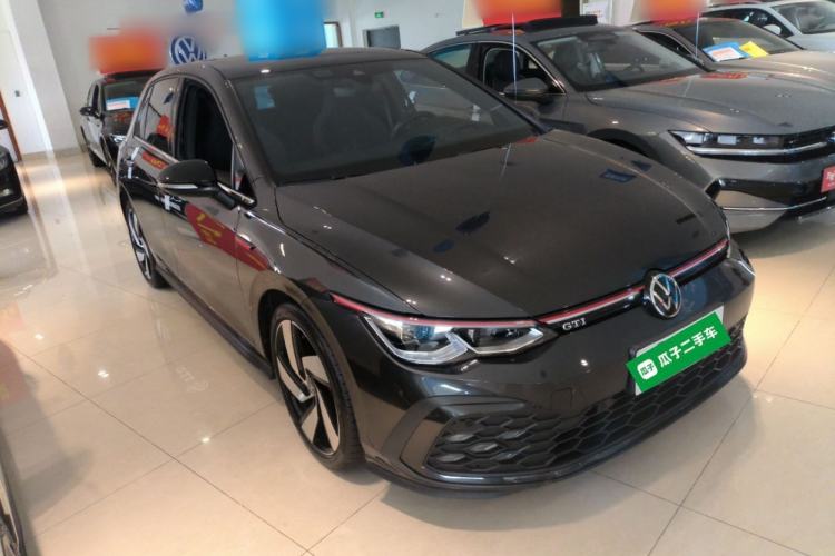 Used Volkswagen Golf GTI 2023 380TSI DSG GTI Front Right 45 Deg