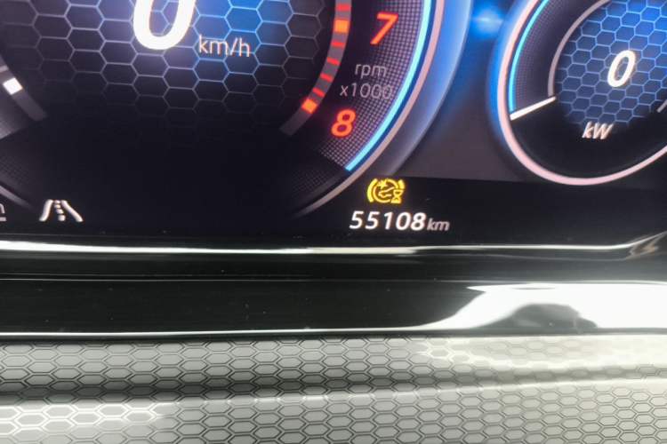 Used Volkswagen Golf GTI 2023 380TSI DSG GTI Odometer Close Up