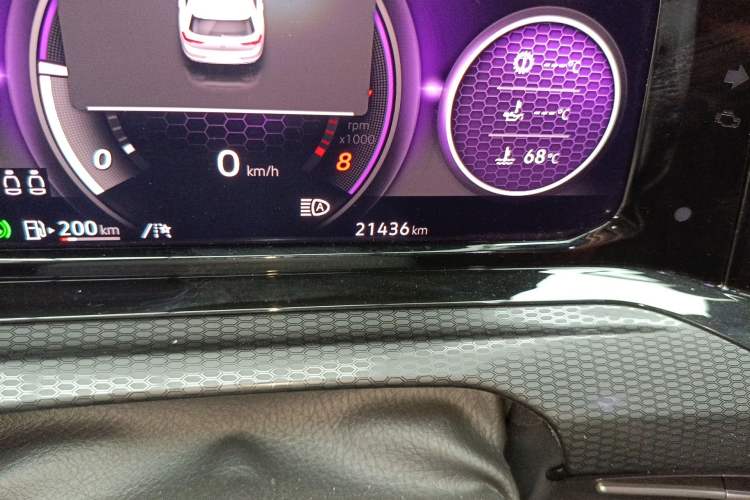 Used Volkswagen Golf GTI 2023 380TSI DSG GTI Odometer Close Up
