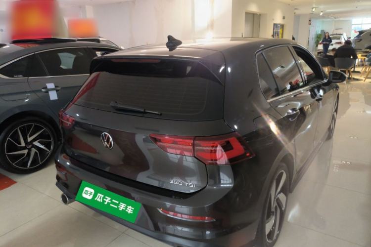 Used Volkswagen Golf GTI 2023 380TSI DSG GTI Rear Right 45 Deg