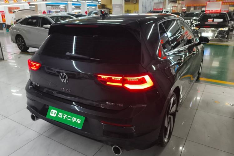 Used Volkswagen Golf GTI 2023 380TSI DSG GTI Rear Right 45 Deg