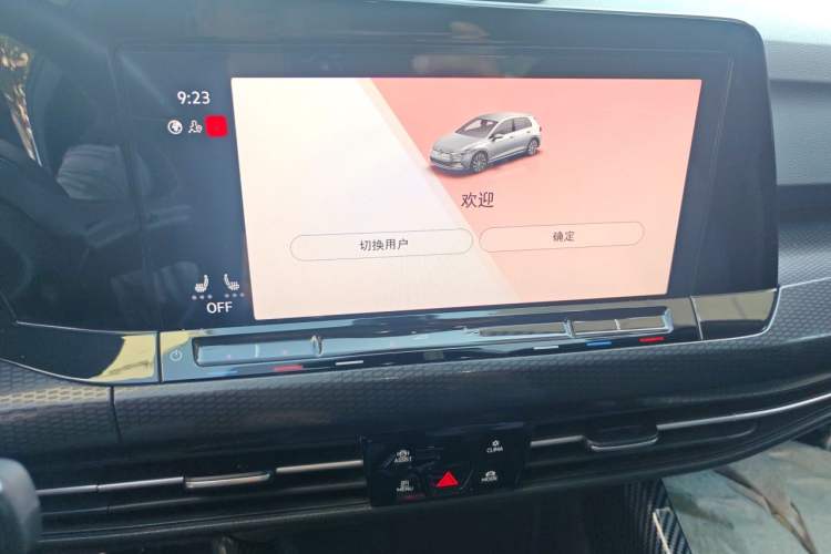 Used Volkswagen Golf GTI 2023 380TSI DSG GTI Audio And AC Panel