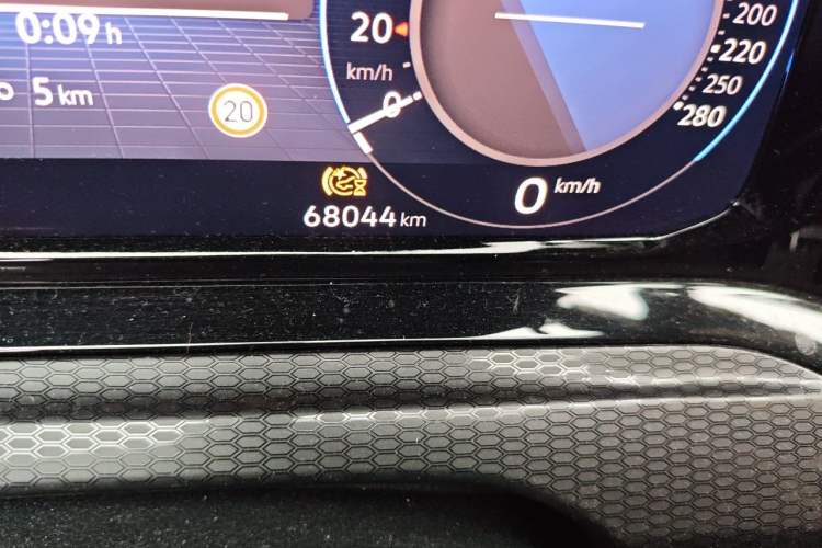 Used Volkswagen Golf GTI 2023 380TSI DSG GTI Odometer Close Up