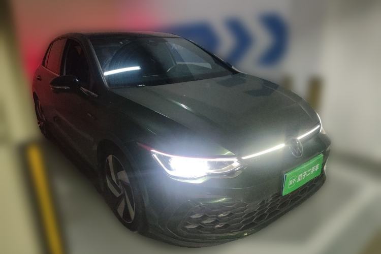 Used Volkswagen Golf GTI 2023 380TSI DSG GTI Front Right 45 Deg